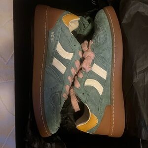 COOLWAY GOAL GREEN SNEAKERS